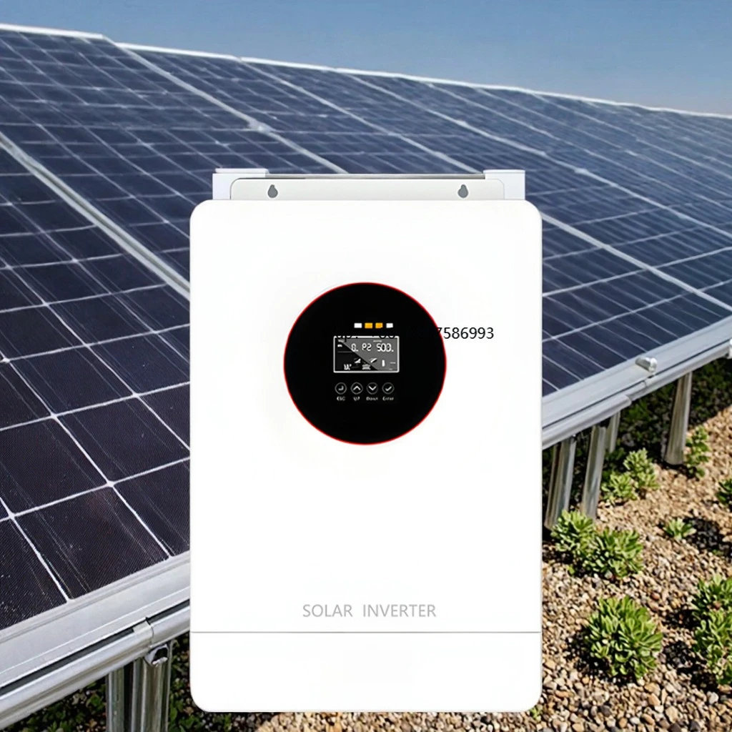 48V 3500W Solar Panel Inverter 5000W 230V Grid Hybrid  Inverter Pure Sine Wave AC Single/Dual 60hz Frequency Three Phase