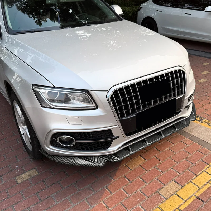 Подходит для Audi Q5 8r Late Sq5 Sline 13-16 Автомобильная передняя губа Передняя лопата Спойлер Внешняя модификация