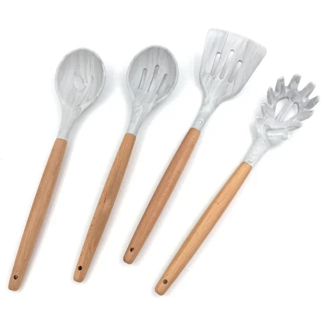 

#For 4Pcs Kitchenware Set Wooden Cooking Tools Hot Sale