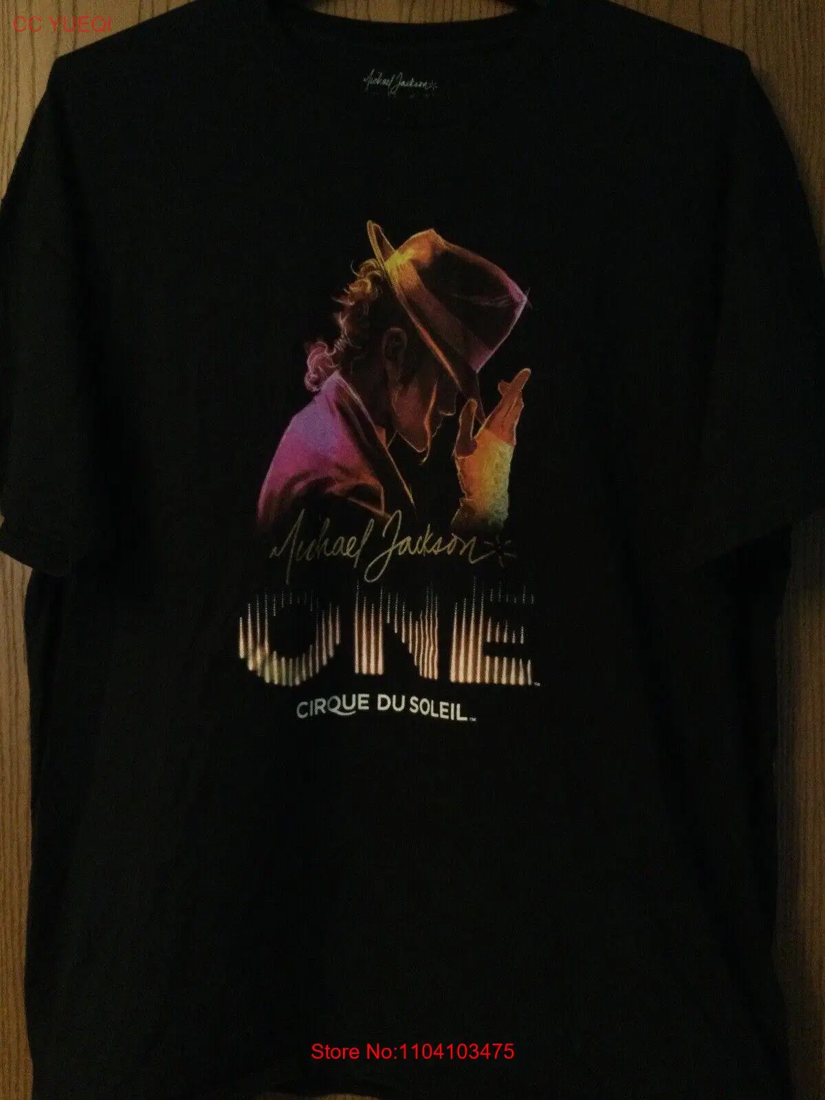 Michael Jackson - “One” - Cirque Du Soleil” - Black Shirt - XXL