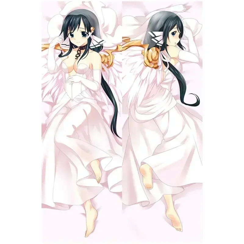 Anime Sora No Otoshimono Icarus/Ikaros Nymph Dakimakura Case Pillow Covers 50X160CM Life- Sized Body Hugging Pillowcase Gifts