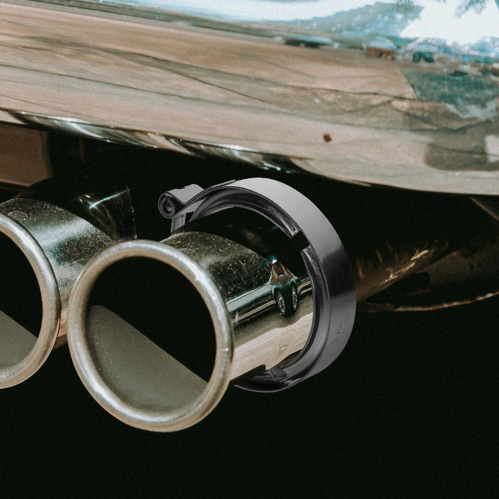 

Stainless Steel Exhaust Clamp 2.5 Inch Sturdy Repair Reusable Clamps For Motorcycle Automotive Replacement Heavy Duty Band