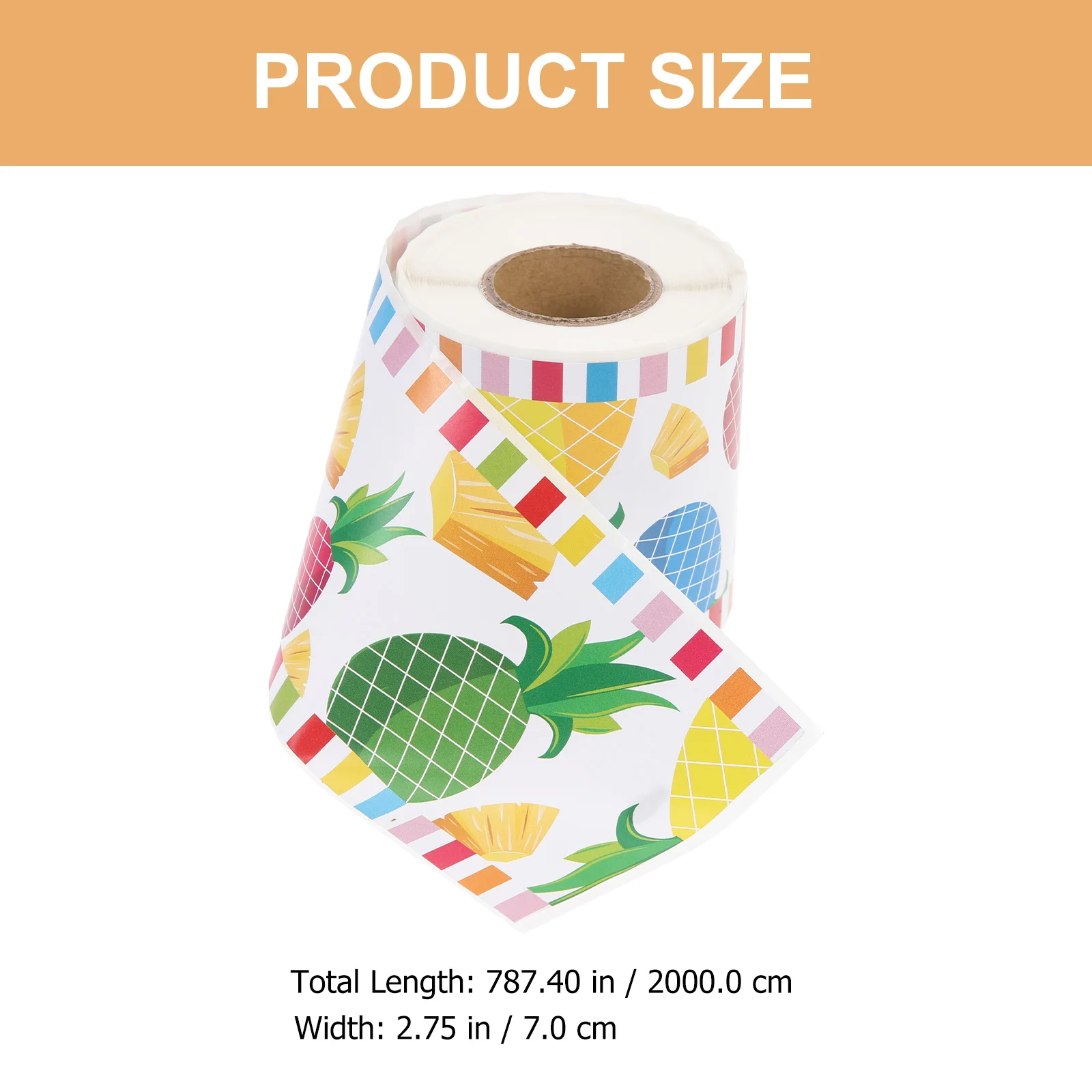

1 Roll Creative Pineapple Pattern Blackboard Border Stickers Bulletin Board Decals Diy Decoration Wall Door Closet
