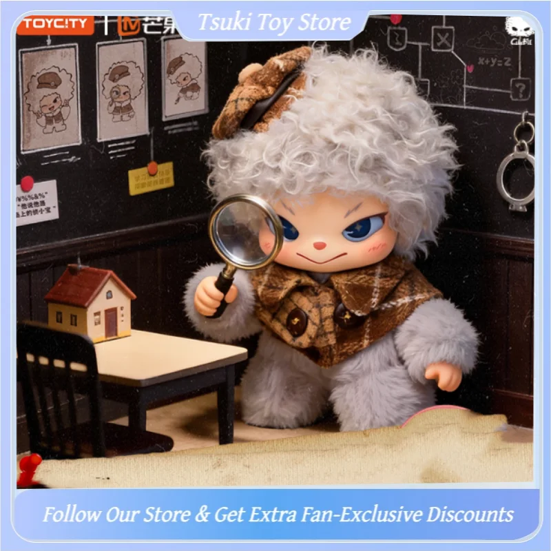 

Плюшевая кукла Toycity Cluebie к 10-летию: Детективная тематика, коллаборация с Mango TV, коллекционная фигурка на подвесной карточке, подарок для фанатов аниме