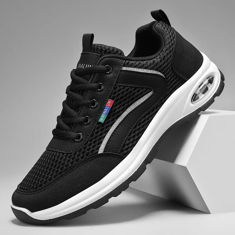 Men's Trendy Sports Shoes Lightweight Breathable Modern Non Slip Shoes Suede Detailing Outdoor Stylish Daily Wear Men Sneakers