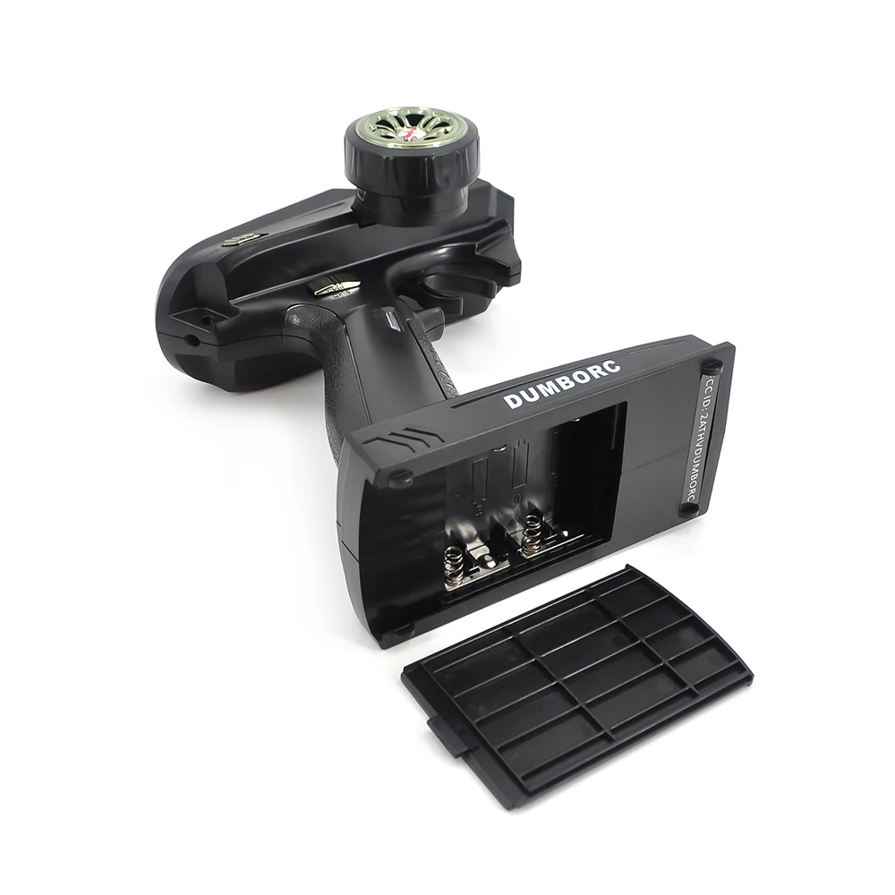 DUMBORC X4 2.4G 4CH送信機リモートコントロール、6チャンネルP6F受信機無線システム付き、RCカー、クローラー、ボート、戦車モデルパーツ用