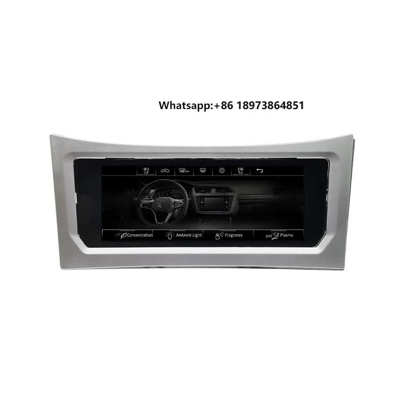 

Touch Screen Car Climate Control Panel With Voice Control Car Air Conditioning Screen for PQ Passat CC