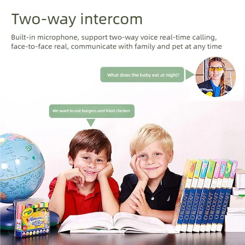 آلة بطاقة WIFI اللاسلكية كاميرا A3 رؤية ليلية عالية الوضوح كاميرا اتصال داخلي ثنائية الاتجاه مراقبة أمن المنزل الذكي