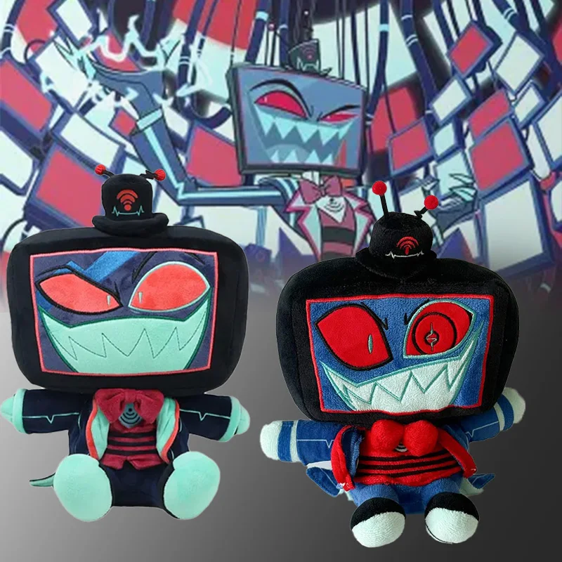 

New Anime Hazbin Hotel Plush Doll Cartoon Movie Peripheral Niffty，3 Vees Plushie Soft Stuffed Doll Toy Gift For Kids