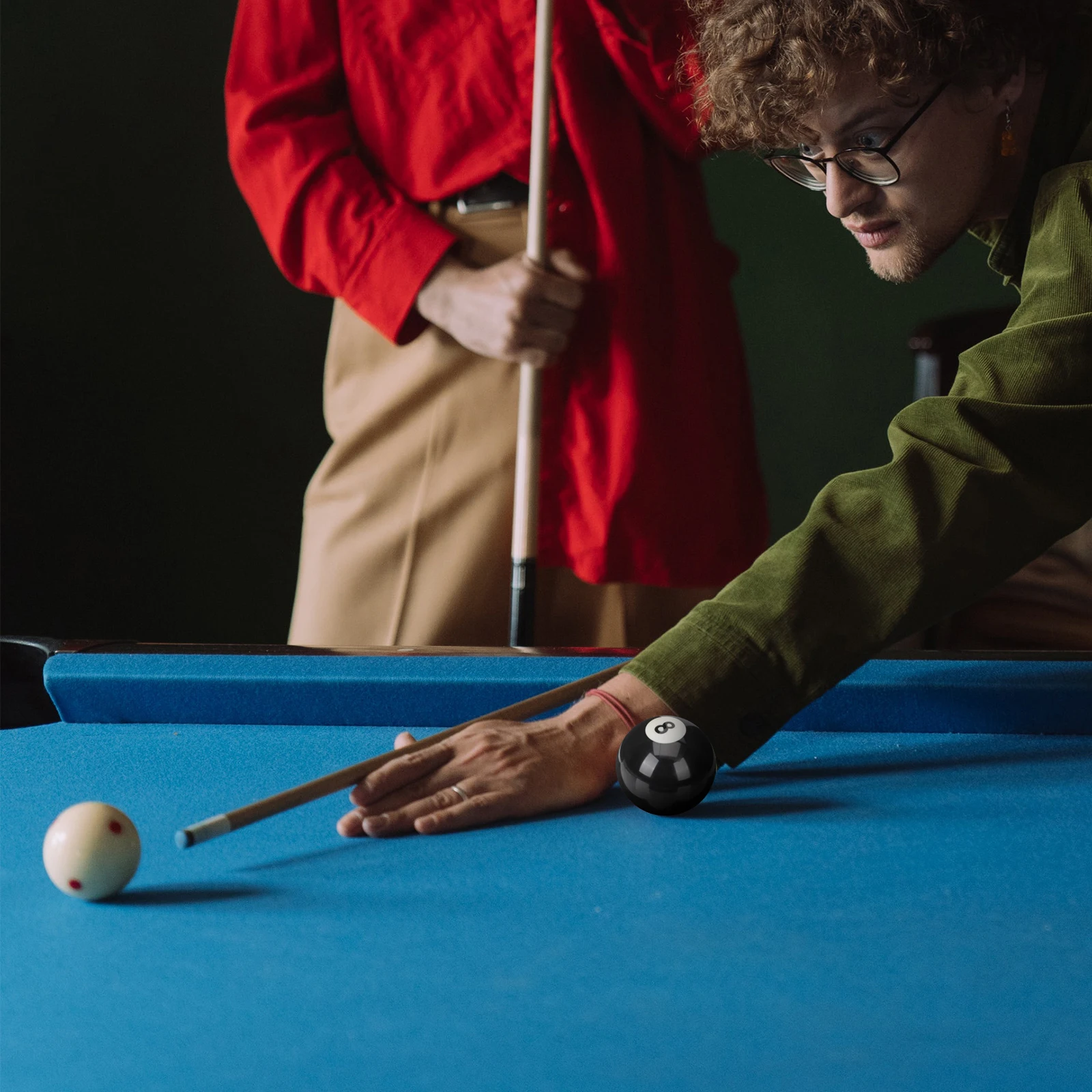 

Сменный бильярдный кий, прецизионный полимерный тренировочный мяч для тренировок, гладкая поверхность, износостойкий профессиональный бильярд