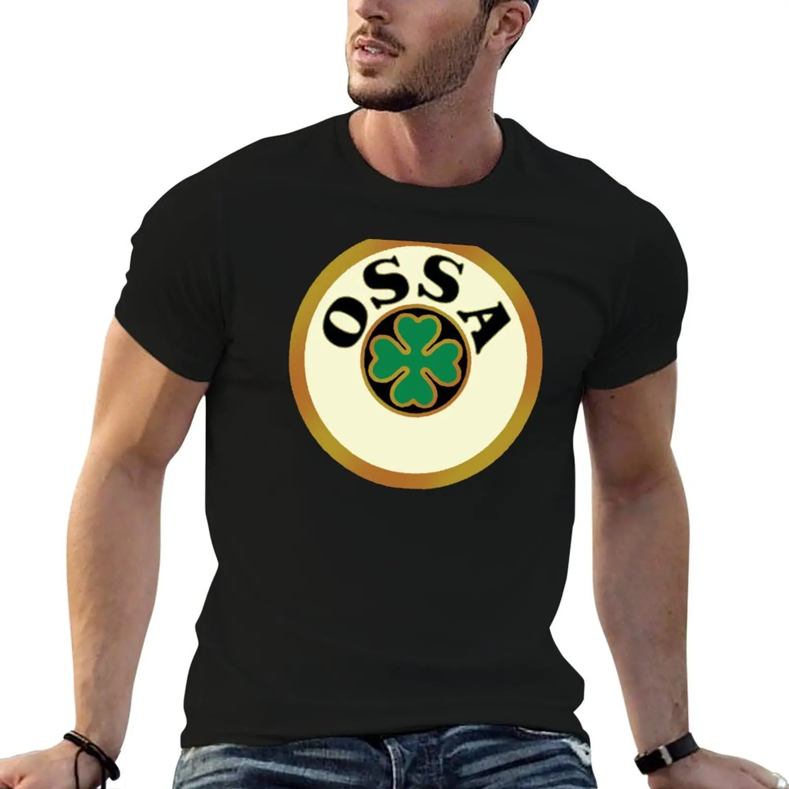 Camiseta Ossa Motorcycles, camisetas para hombre, camiseta de algodón suave, camisetas divertidas para hombre, camiseta para hombre