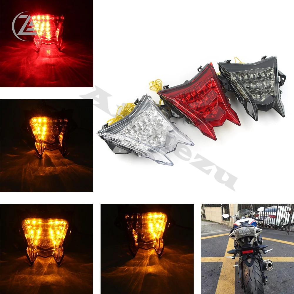 ACZ Motorcycle Turn Signals Light Blinker Indicator Rear Lights Brake Light LED Taillight for BMW S1000R HP4 S1000RR 2010-2016