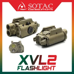 Tactical XVL2 IRC Lighting LED and IR Illuminator Weapon Light with Red and IR Laser for Tactical and Hunting Illumination