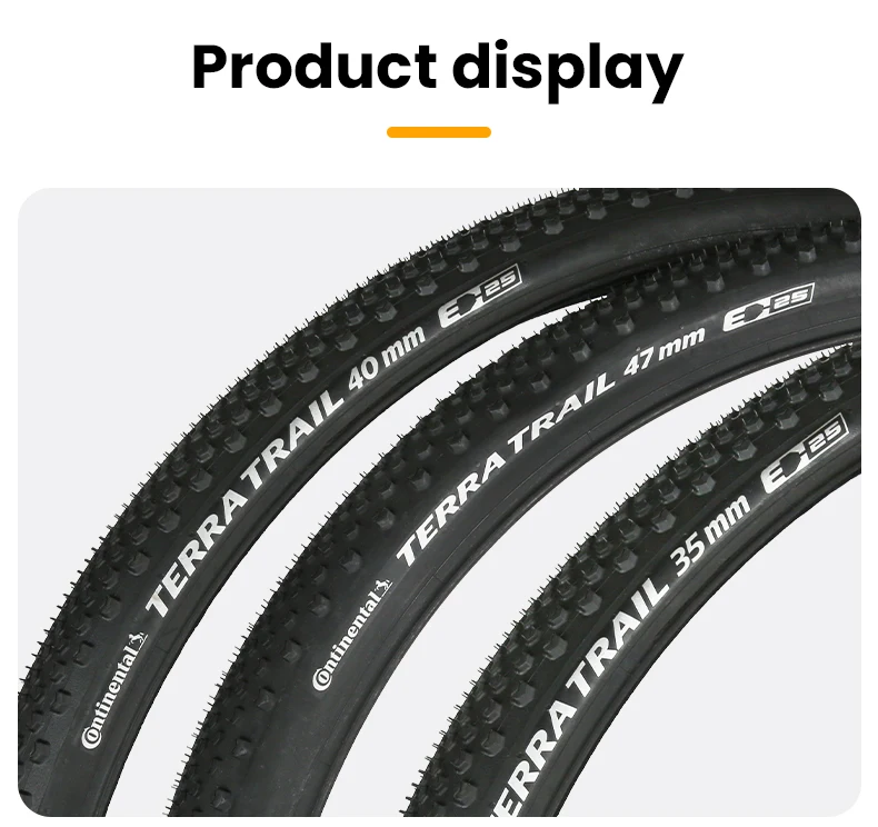 Continental Terra Trail 700 x35c 700 x40c Rennrad Draht wulst Reifen E25 Shield wall System Puregrip Compound keine Faltung 3/180 tpi – Detail 5