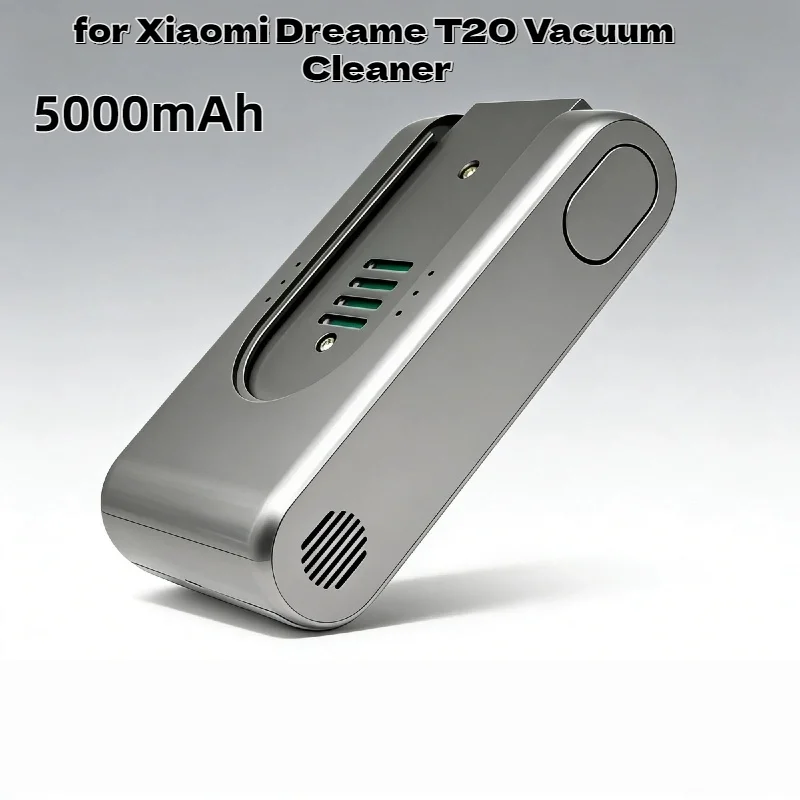 

25.2V 5000mAh High Capacity Li-ion Rechargeable Battery Perfect Replacement for Xiaomi Dreame T20 Vacuum Cleaner Long-Lasting