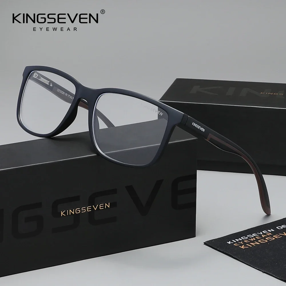 KINGSEVEN Anti-Blaulicht-Brille für Damen und Herren, Schutzbrille für Telefon und Computer, Blaulicht-blockierende Brille