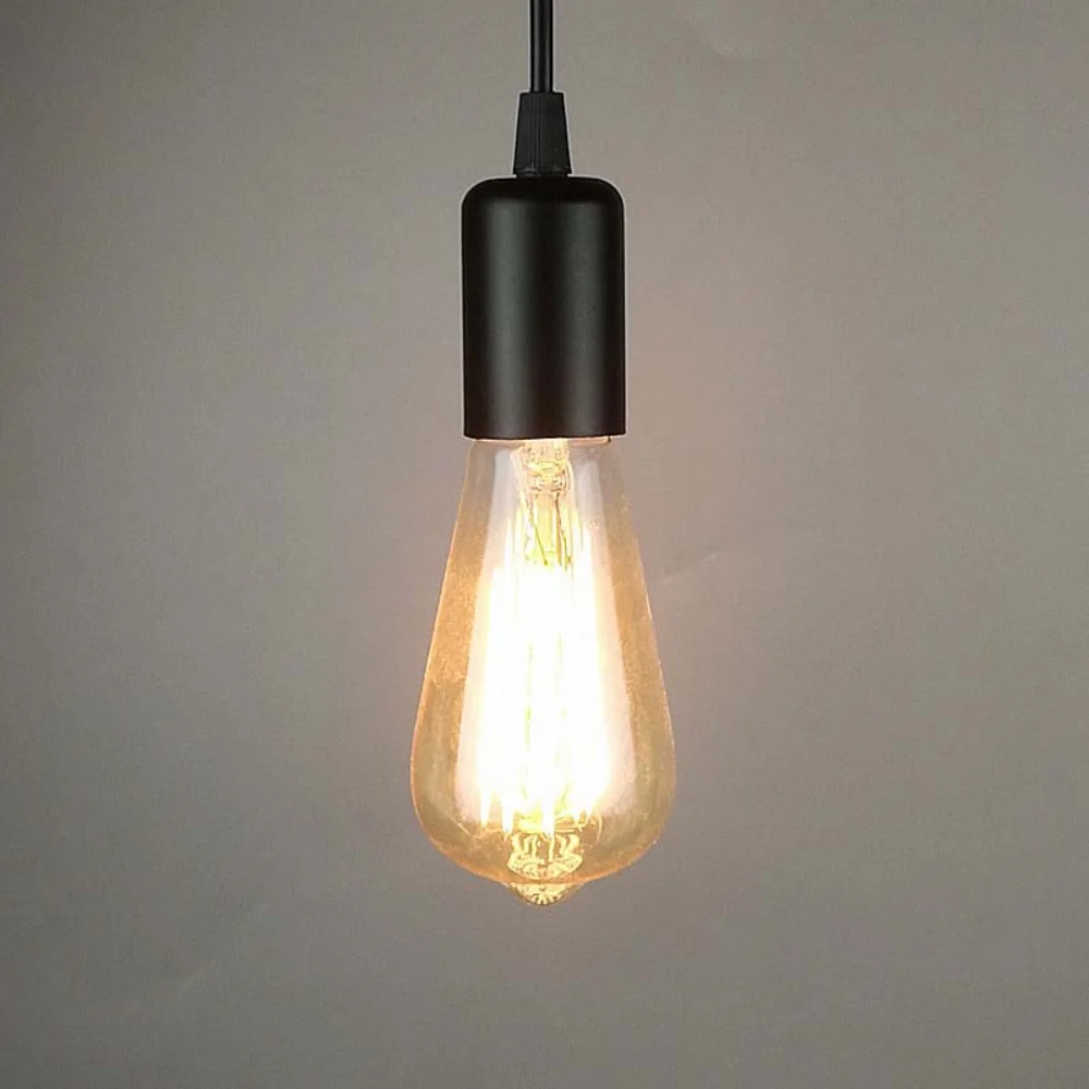 Vintage Retro Pendant Light Chandeliers Indoor Light Lamp Holder Home Living Room Decoration Hanging AC110-265v NO Bulb