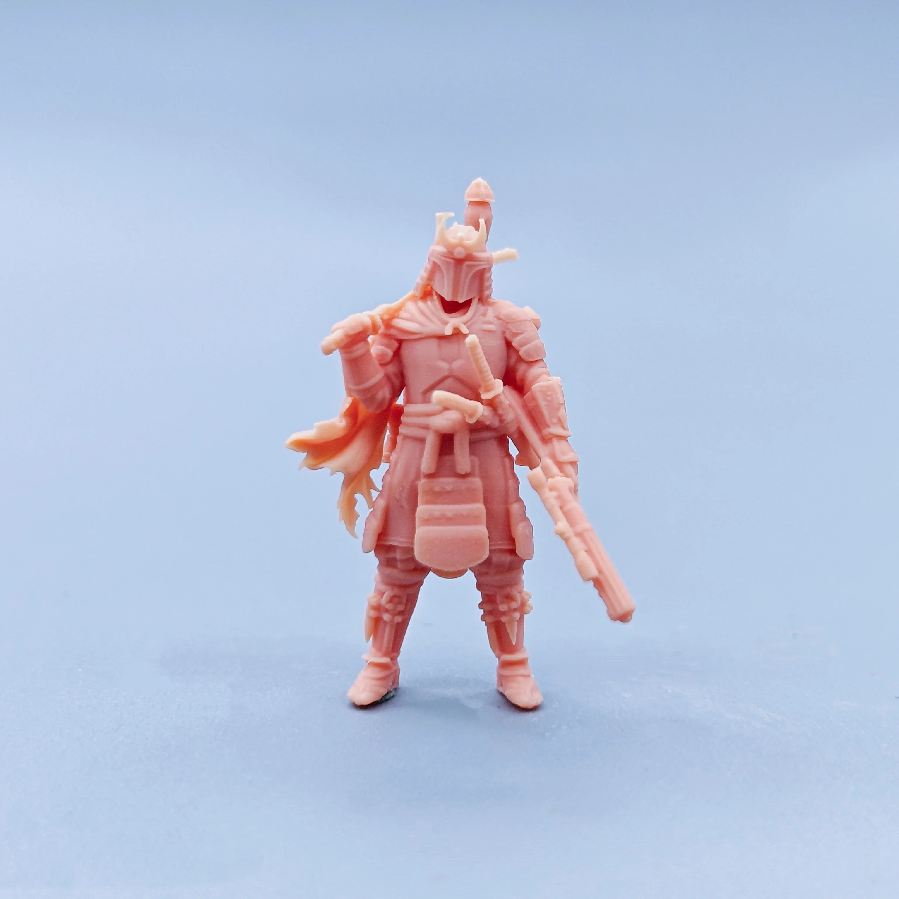 1/64 Figuren im Maßstab 1:64, Modell aus Kunstharz, Planet Wars, Bobafet, ungemalte Miniaturen, Diorama, handbemalt, D035