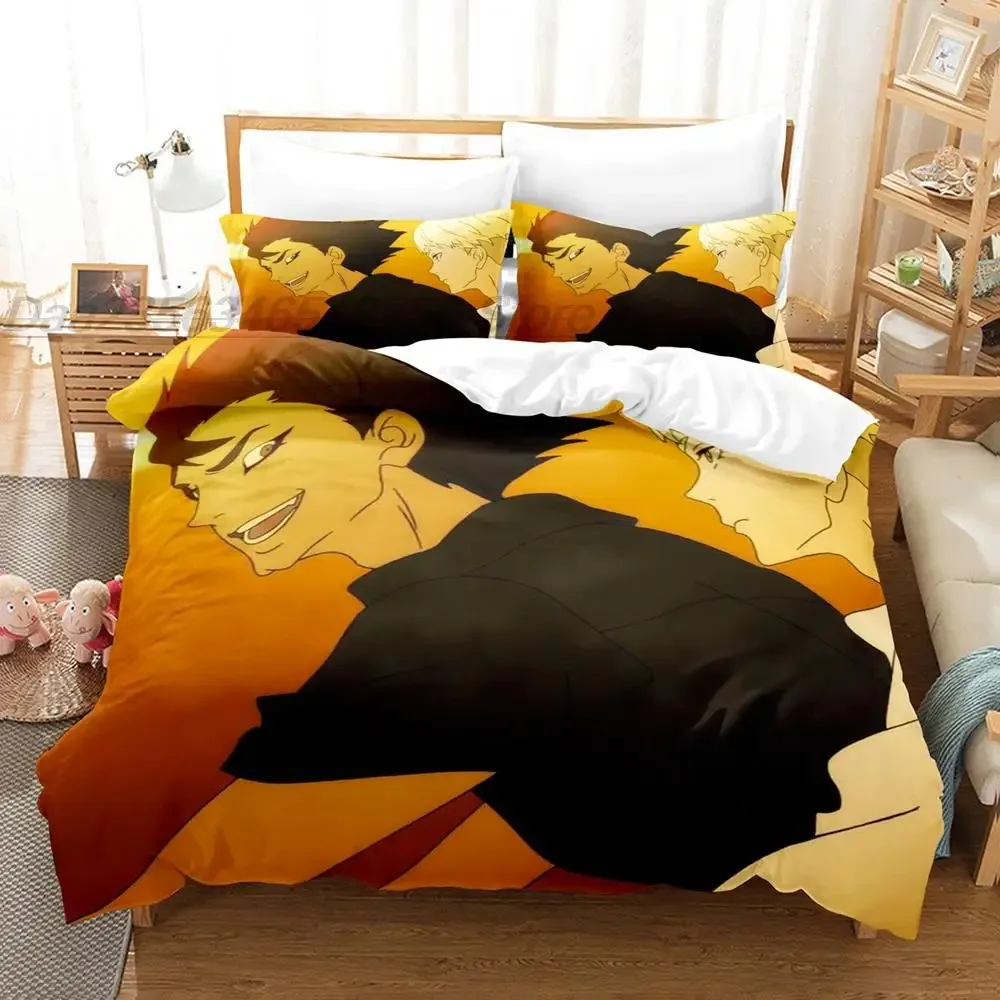 Devilman Crybaby Bedding Set Single Twin Full Queen King Size Bed Set Aldult Kid Bedroom Duvetcover Sets 3D Anime kawaii bedding