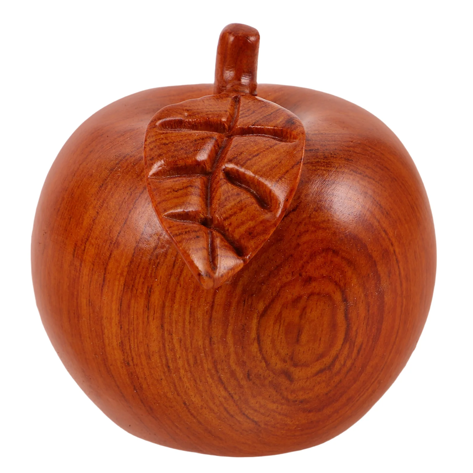

Apple Table Centerpiece Handcrafted Wood Fruit Decoration Lifelike Simulation Apples for Desktop Ornament Vintage Tabletop Decor