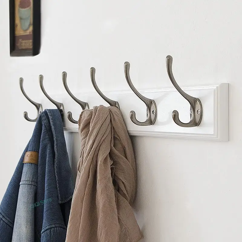 

Hallway Hat Hook Hanger Bedroom Door Wall Mounting Hook Corner Room Kitchen Toilet Wall Brack Hook Hat Stand Coat Rack Bamboo