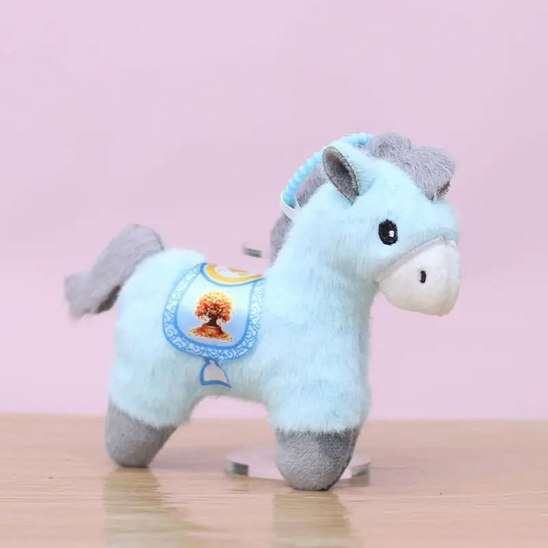 2026 pequeno cavalo pingente brinquedo de pelúcia chaveiro anime figuras boneca jogo de pelúcia boneca macia kawaii decoração brinquedo de pelúcia presentes
