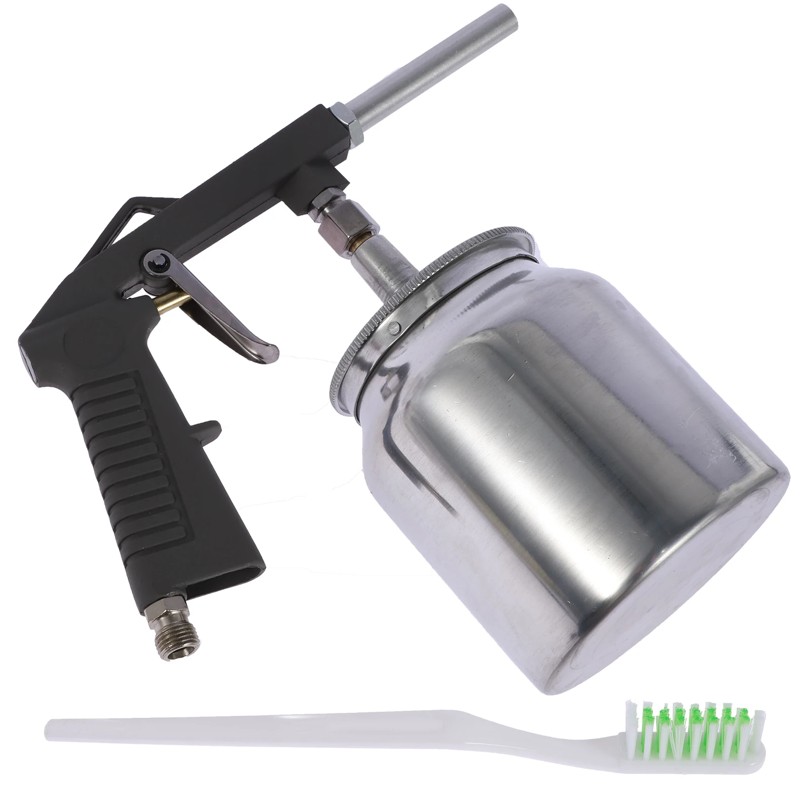 

Pneumatic Spray Tool Premium Automotive Air Paint Sprayer with 750CC Aluminum Pot and Brush Precise Control Paint Sprayer Tool