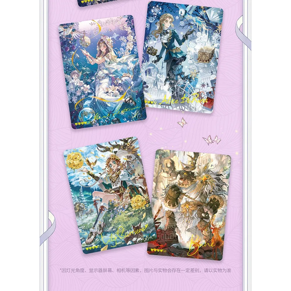 Genuine Shining Soul Identity V Game Collection Card Eli Clark Emily Dyer Beautiful Character Exquisite Craftsmanship Cards Gift