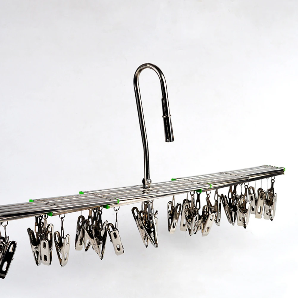 

Metal Round Sock Rack Space-Saving Laundry Hanger Windproof Clothes Pegs Drying Rack For Socks Clothes
