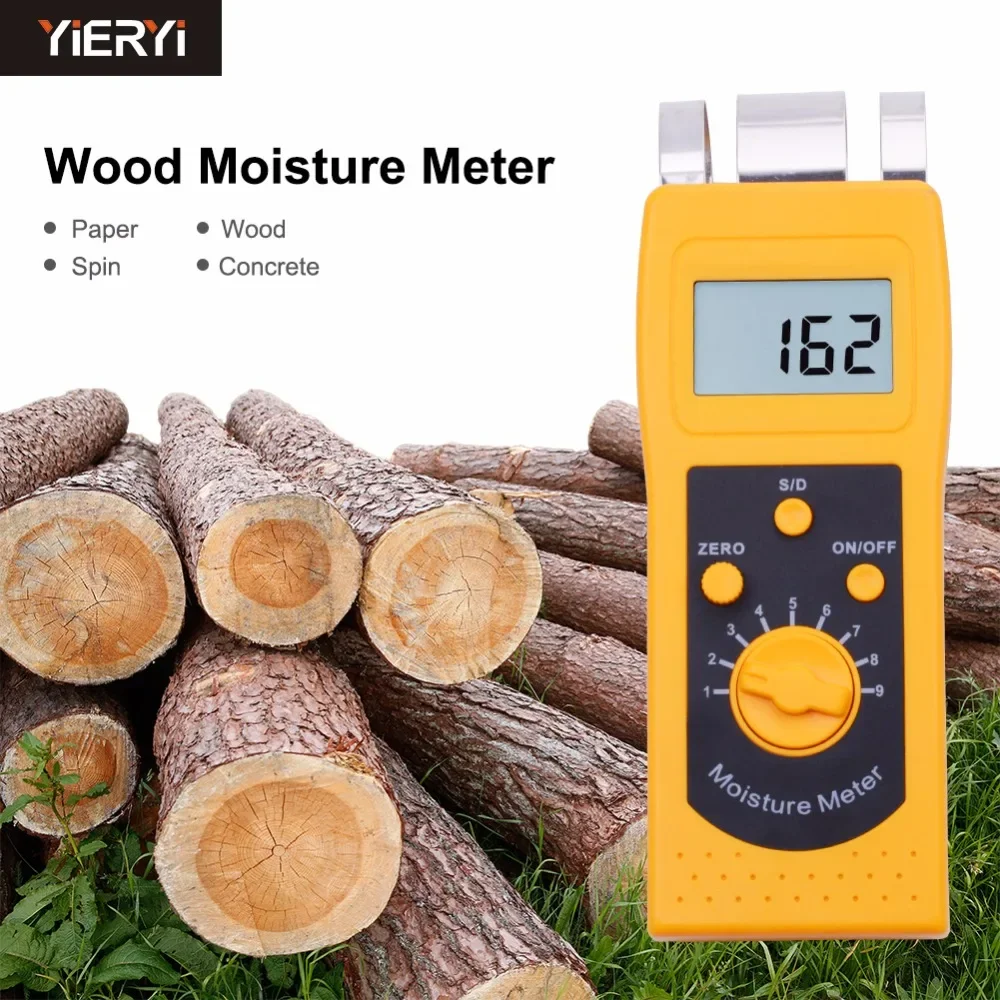 Textile Materials Moisture Meter/Analyzer/Tester DM200T