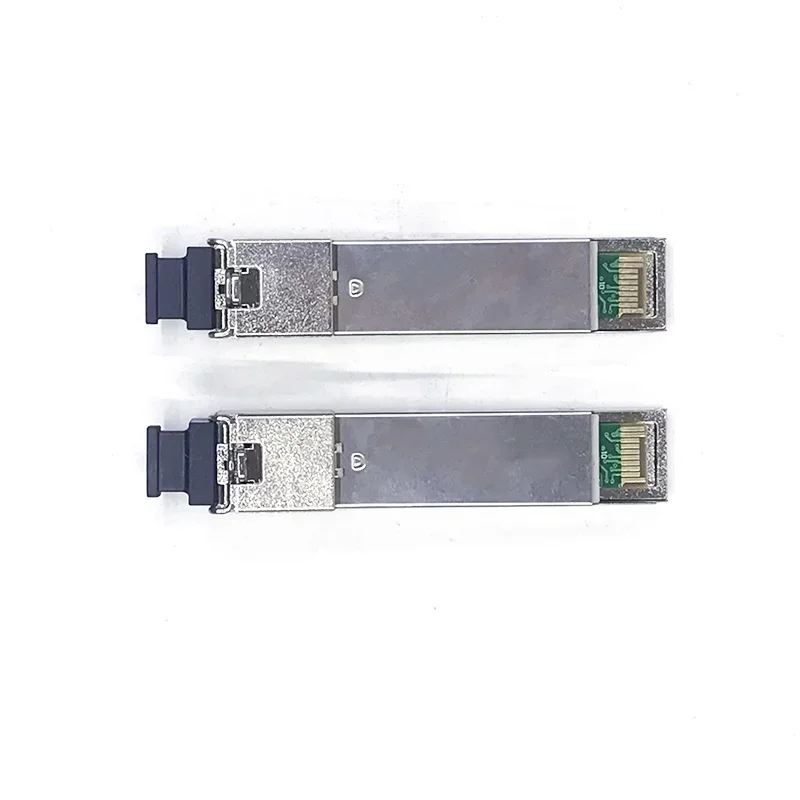 2PCS 1pair DFP2-5524-8CY1D Tx1550nm Rx1490nm DFB laser 1G single mode Bidi SFP 80km SC 1.25G SFP