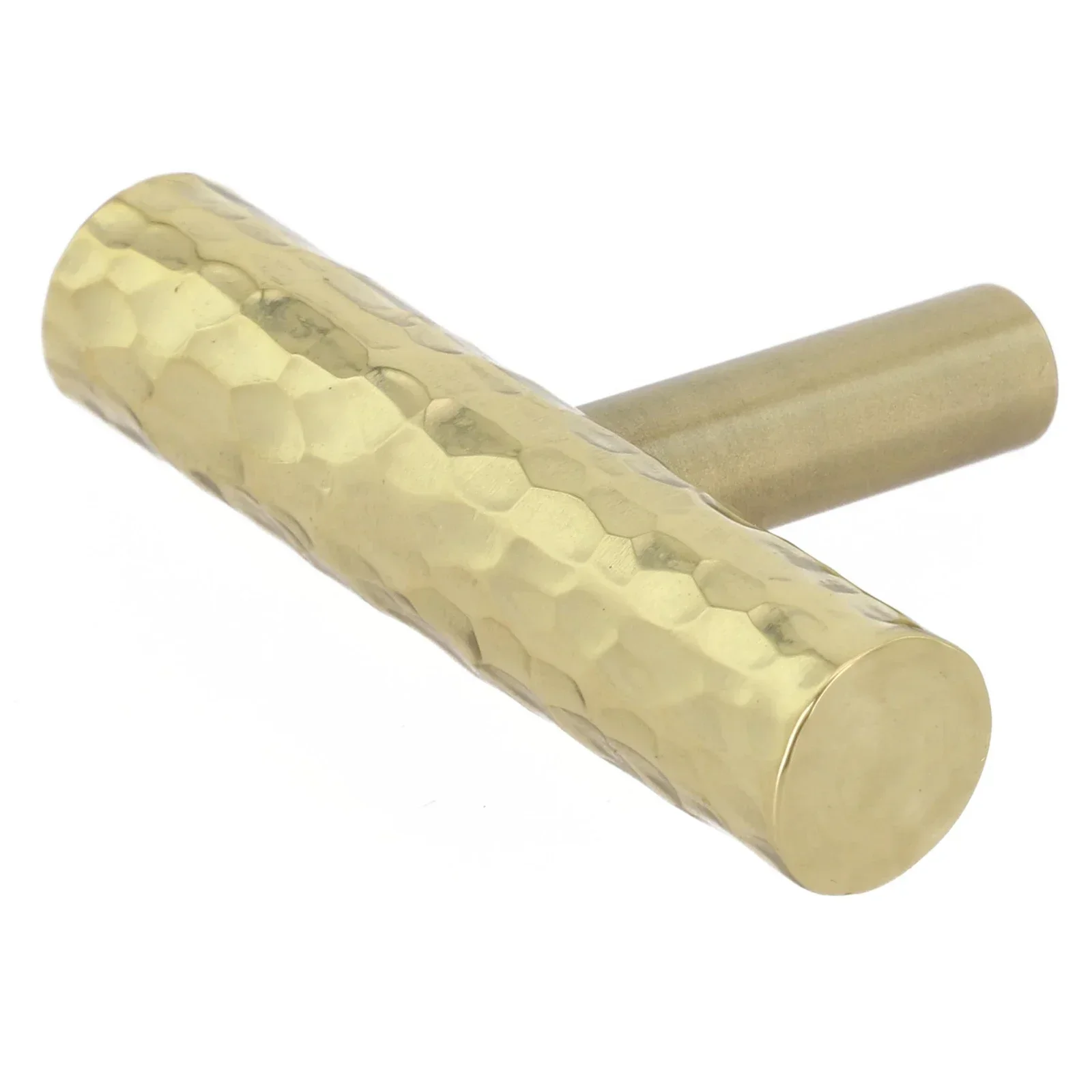 

Long Pulls Hammered Drawer Pulls High-quality Versatile Design Brushed Gold Finish Comfortable Grip Ergonomic Design