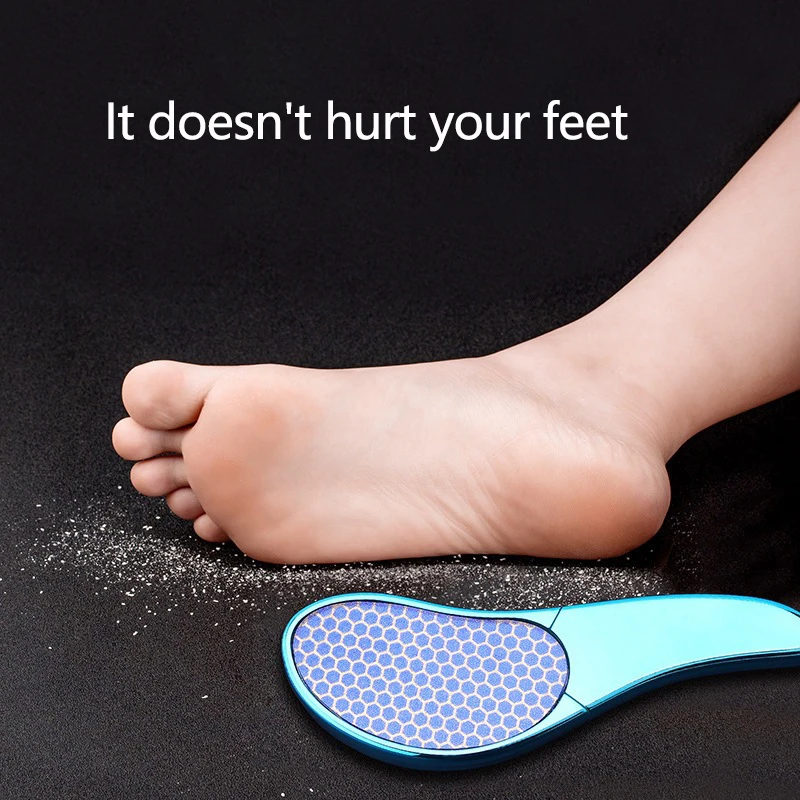 نانو الزجاج لوحة القدم ملف تقشير القدم الصلب الجلد الميت باديكير مزيل الغسيل تقشير قطعة أثرية تقشير أدوات باديكير #5