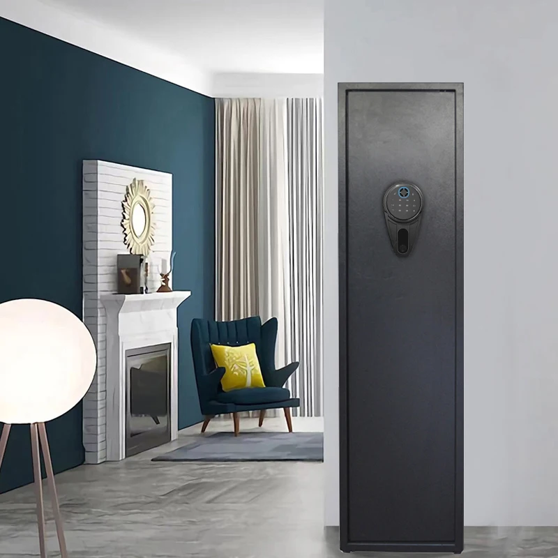 Large Long Gun Safe Long Gun Safe for Domestic Guns, Hand Gun Fast-access Storage Cabinet 5 Guns and 2 Hand Guns,password Box s