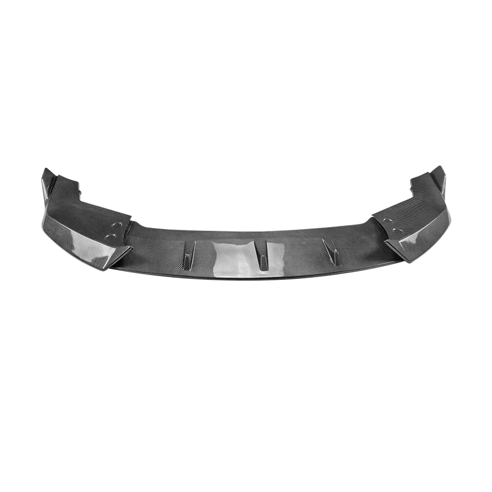 Front Bumper Spoiler Lip Carbon Fiber Look/Gloss Black Lower Diffuser Blade Splitter For BMW 7 Series i7 G70 G73 2023+ M Sport