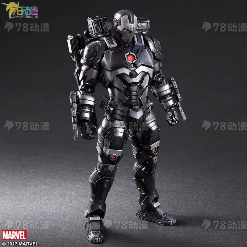 SQEX Produces Movable Figurines for PlayArts Series, MARVEL Manga Iron Man Anime War Machine Character Collection Models
