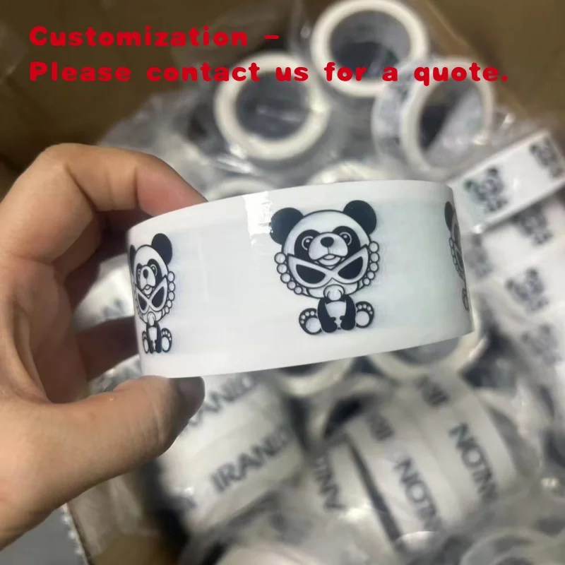 

custom.Custom Bopp Paper Tape Waterproof Packaging Adhesive Printed Packing Tape Carton Sealing