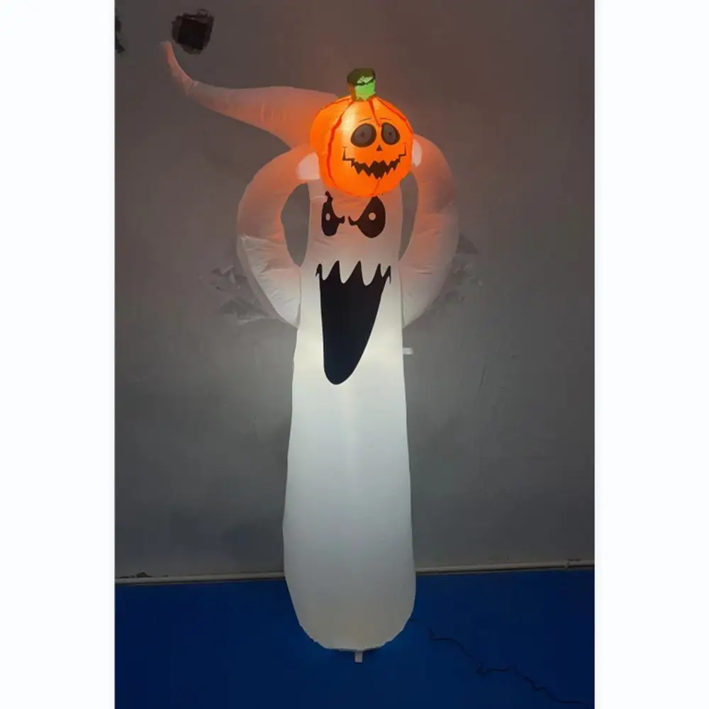 Garden DIY Decoration 1.8m Party Supplies Halloween Decor Lifting Pumpkin White Ghost Props Inflatable Ghost Model