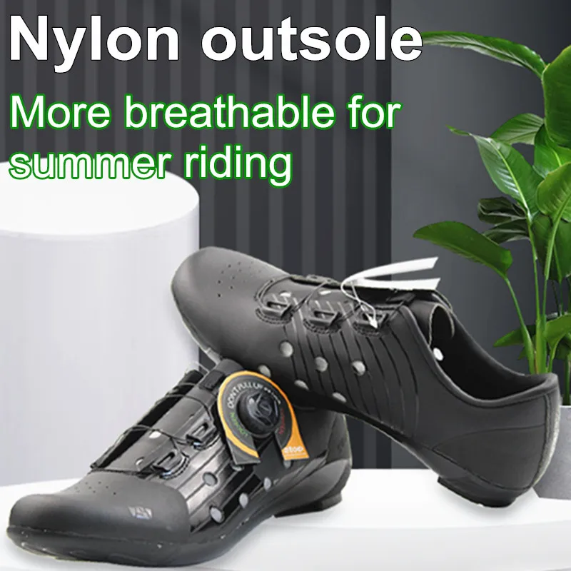 

Sidebike Road Cycling Sneaker Quick-drying Ultra-thin Fiber Breathable Waterproof Road Sports Shoes Man ATOP Turnbuckle Footwear