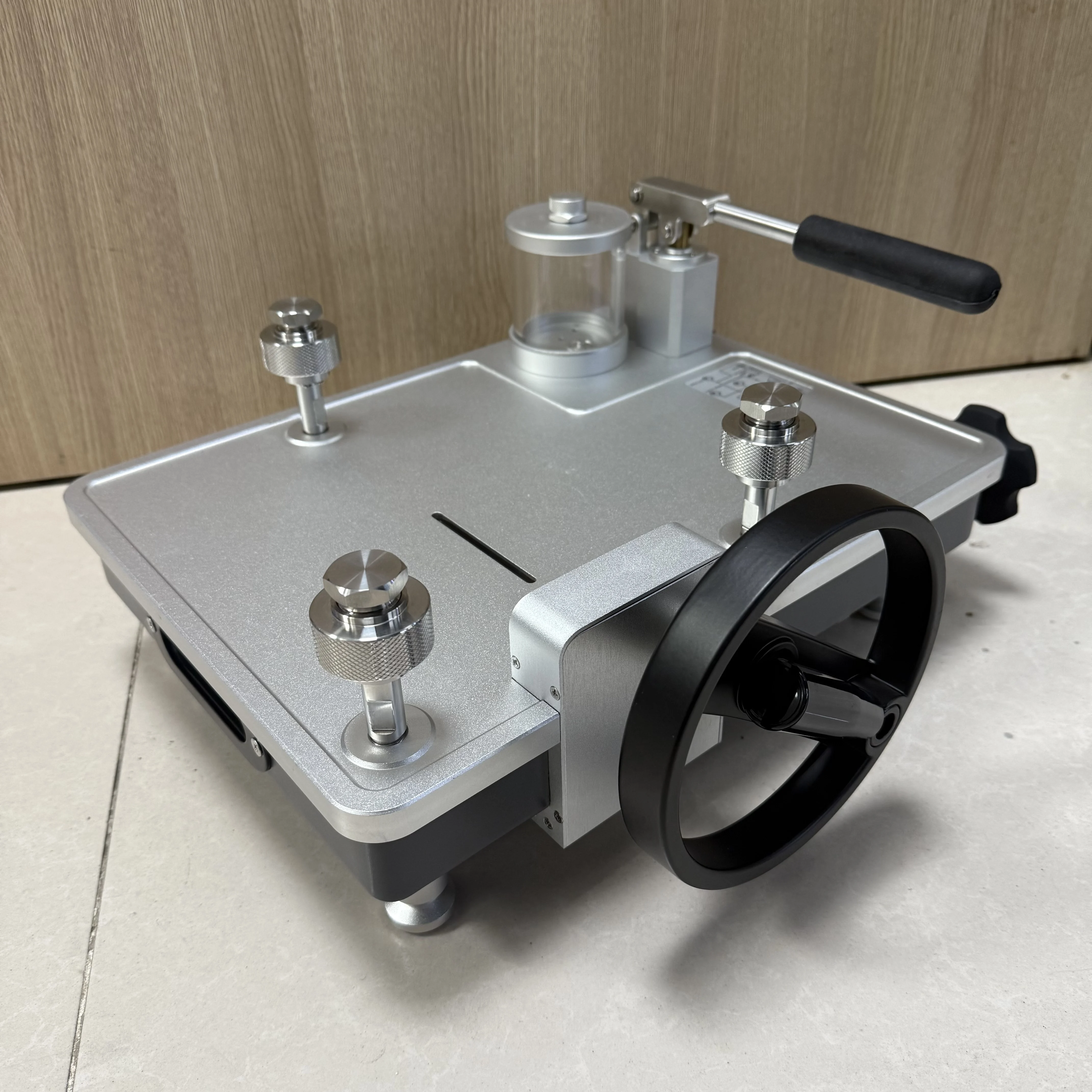 HSIN612 Hydraulic Oil High Pressure Gauge Comparator Bench-top Pressure Transmitter Calibration for Pump Calibrator 1000bar