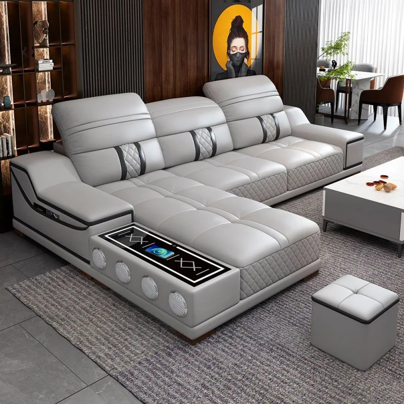 

Sofa, living room, corner, sofa, simple, modern, large and small apartment