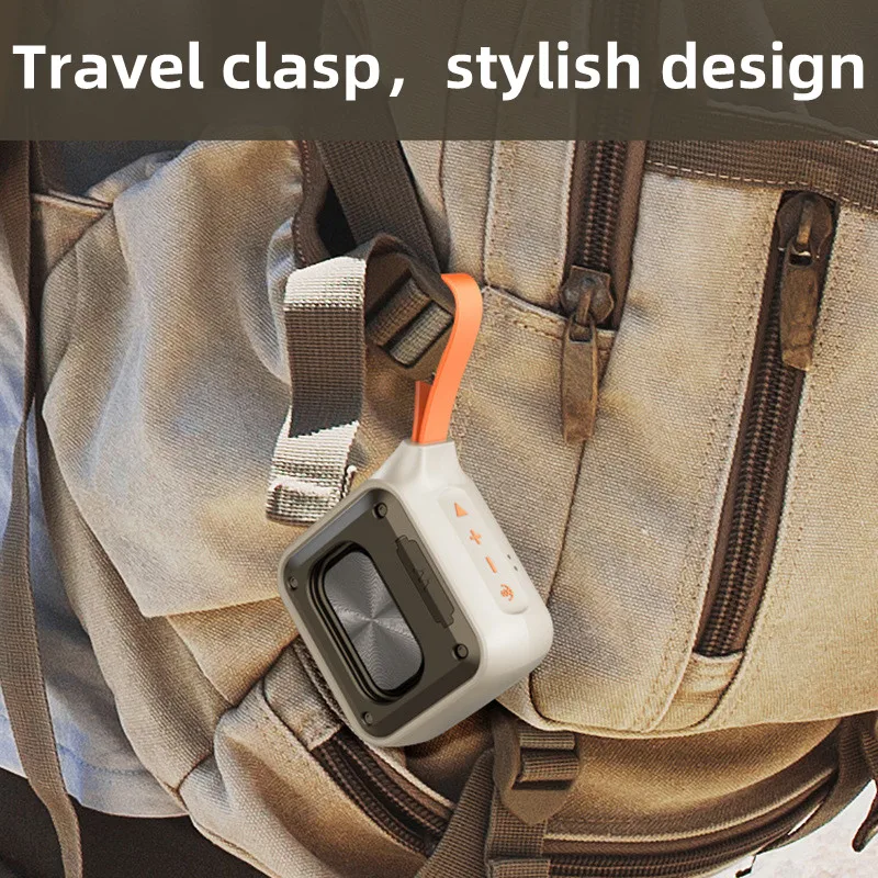 XDOBO 12W Portable Bluetooth 5.2 Speaker IPX7 Waterproof TWS TF Card Slot Type-C Charging With Silicone Handle For Outdoor Use