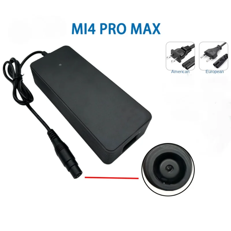 

Scooter Charger for Xiaomi Electric Scooter 4 Pro Plus/4pro Max/Segway-ninebot ZT3 Pro 53.6V 2A Kickscooter Parts Adapter