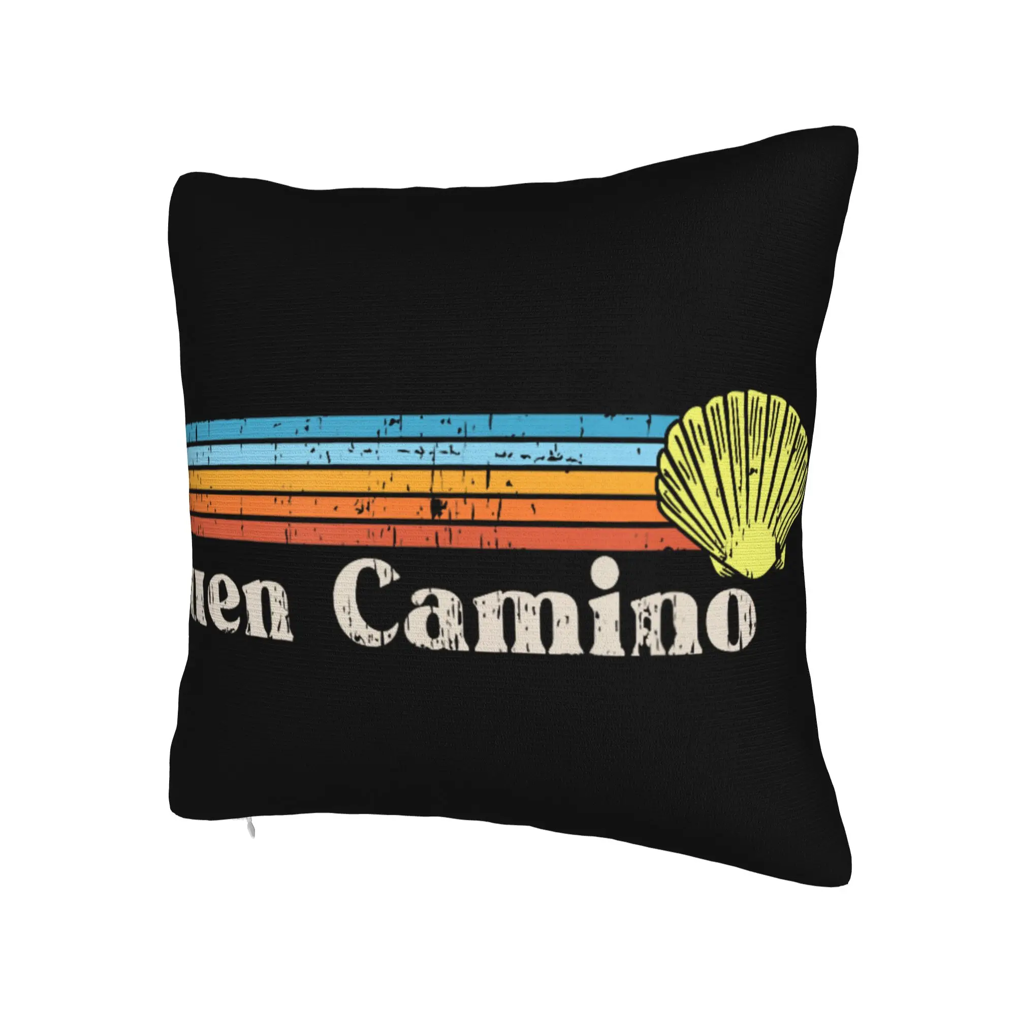 Decorative Pillow Cover Camino de Santiago 2026  Merch Chair  Throw Pillow Case Cover Square Multi-Size