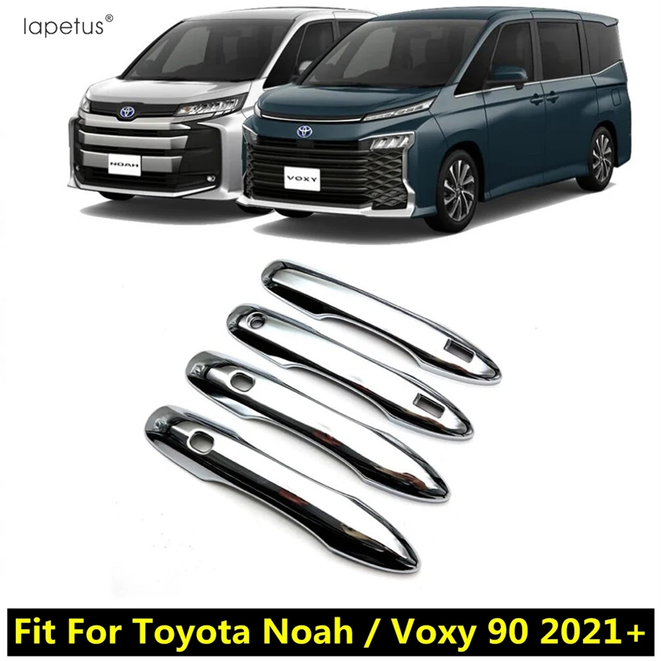 

For Toyota Noah / Voxy 90 2021 2022 2023 Car Accessories Side Door Handle Decoration Protection Cover Trim ABS Chrome Exterior