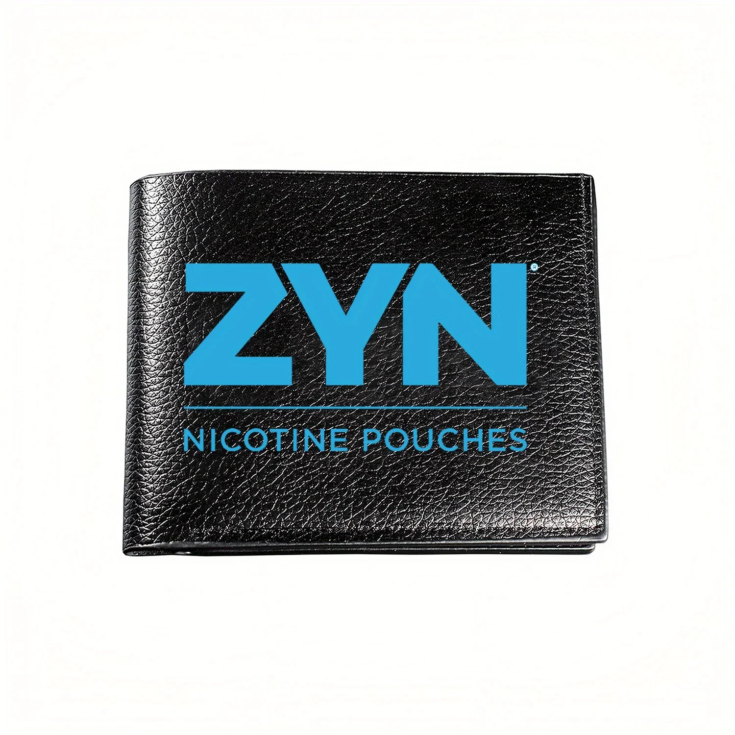 ZYN Nicotine Pouches Logotipo de la marca Diseño elegante Negocios Hombres Casual Elegante Simple Práctico Calidad Cartera Elegante Impresión Gra