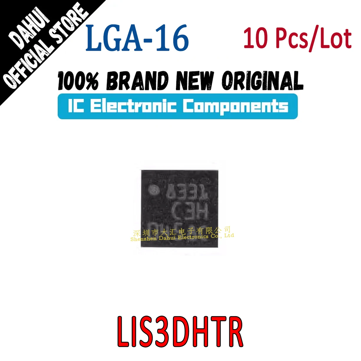 10Pcs LIS3DHTR C3H …