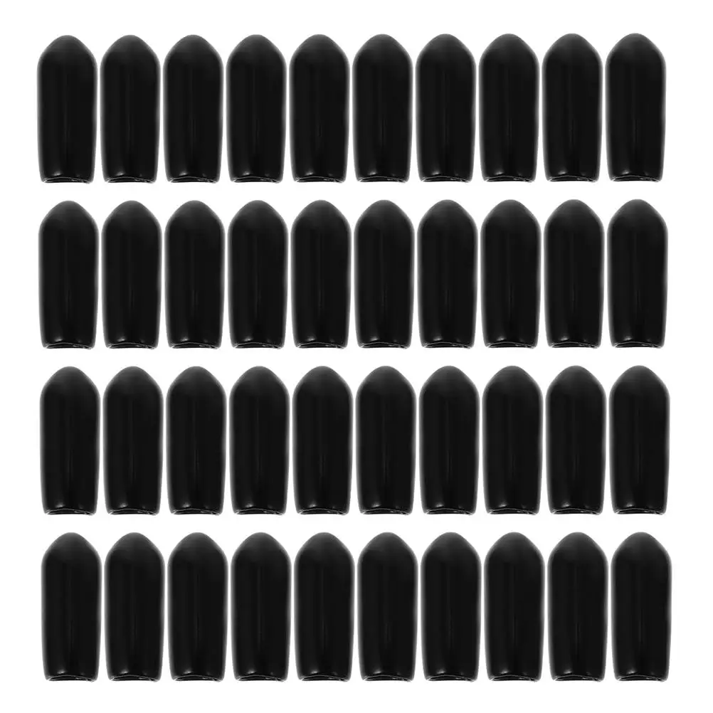 

100 Pcs Headband Accessories Premium Rubber Caps Ending Covers Round Replacement Hair Band Parts Styling Accessories
