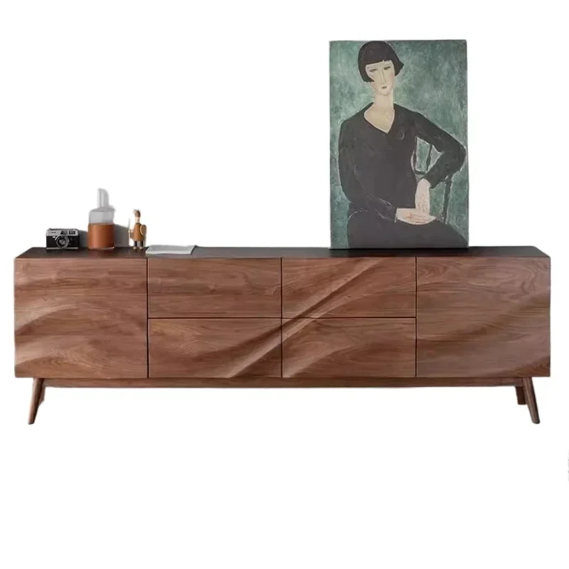 

Modern Stand TV Cabinet Entertainment Center Electric Fireplace Floating Wood Console Storage Unit Muebles Home Furniture