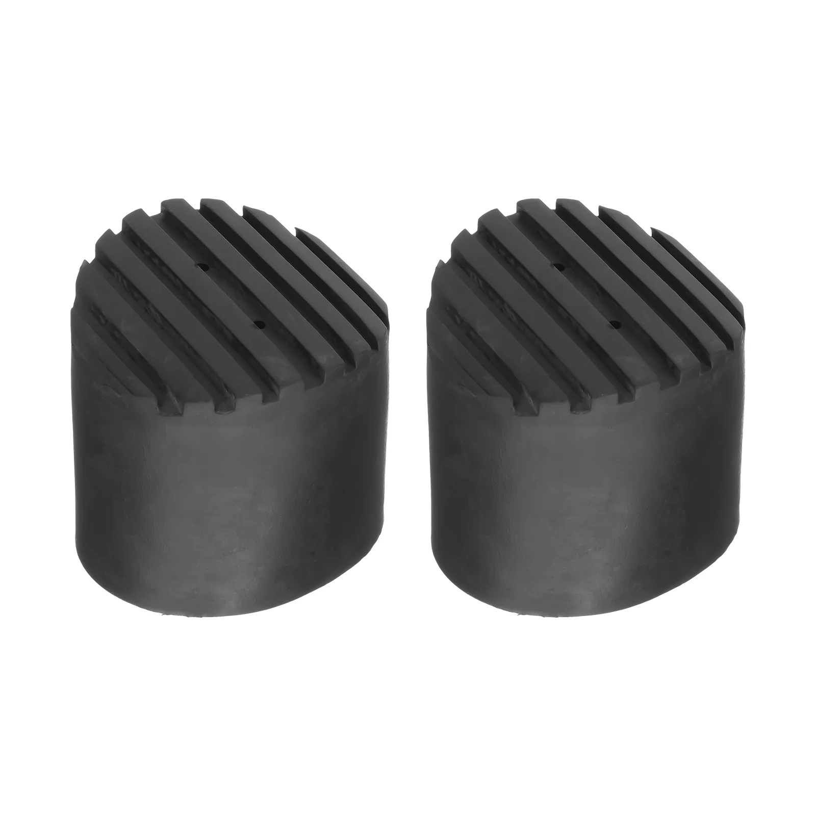 

2 Pcs Nonslip Ladder Foot Cover Round Rubber Tips Clear Mat End Bracket Replacement Pad Supplies Long Service Life Durable Anti